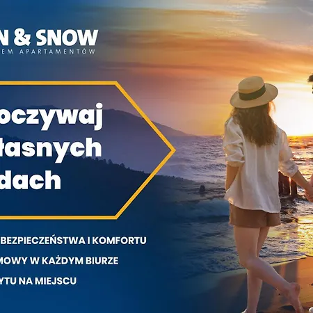 アパート Apartamenty Sun & Snow W Obiekcie Sea Shell Łukęcin